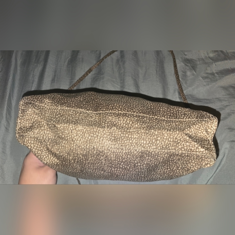Vintage Elegant Borbonese Tan Crossbody Bag With Three Pouches - Picture 2 of 9